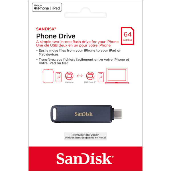 SanDisk USB-Drev Phone Drive 64 GB