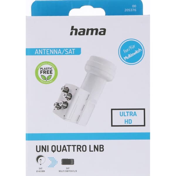 Hama Universal LNB Quattro Hvit