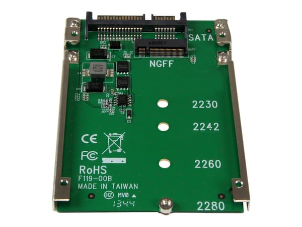 StarTech.com M.2 SSD till 2,5" SATA-adapter-konverterare