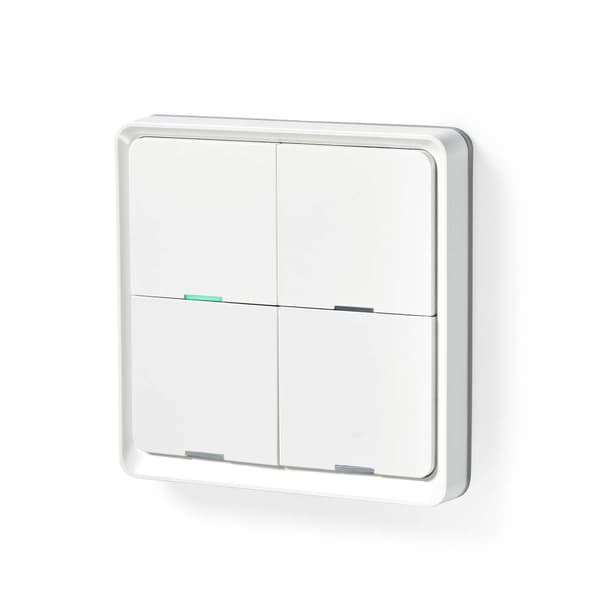 Nedis SmartLife Strömbrytare | Väggfäste | Android™ / IOS | Plast | Vit