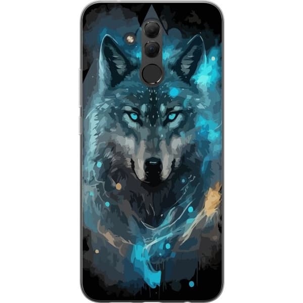 Mobildeksel til Huawei Mate 20 lite med Ulve motiv