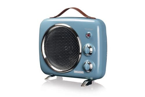 Ariete Vintage varmevifte Retro 2000w, Blå