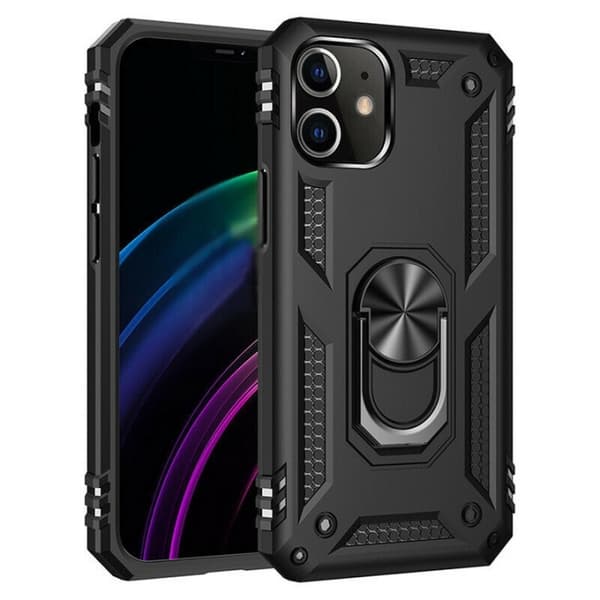 TPU-etui til iPhone 16 Plus, sort