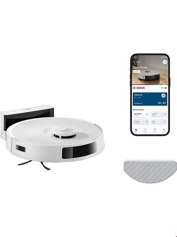 Bosch Robotdammsugare Spotless BCRC1W Bosch