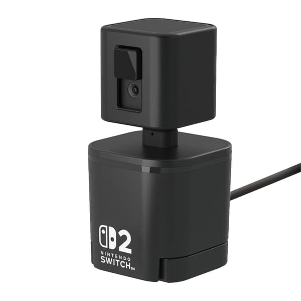 Hori USB-kamera Nintendo Switch 2:lle - Tummanharmaa