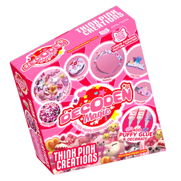 3D Magic Decoden Magic Deluxe Think Pink Creations (481-0109)
