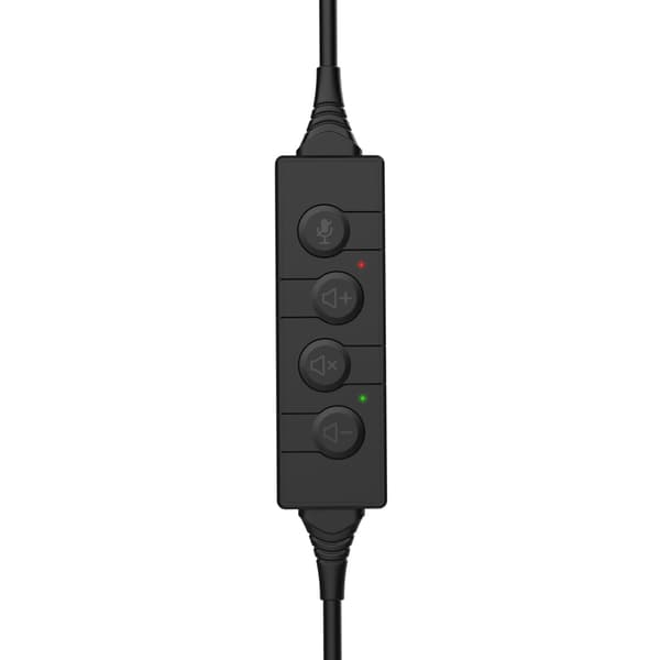 Nilox Headset med mikrofon USB-A