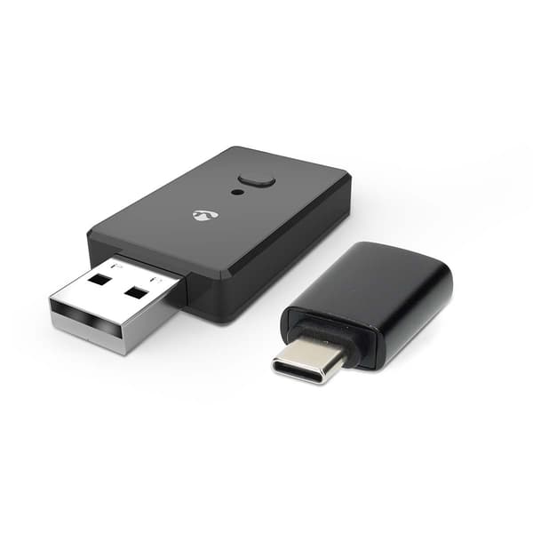 Nedis Trådlös Bilstereoadapter | Android Auto / Apple Carplay | AAC / SBC | Svart