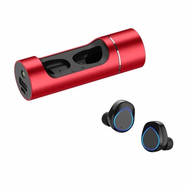 K-01, Langattomat in-ear-kuulokkeet, punainen