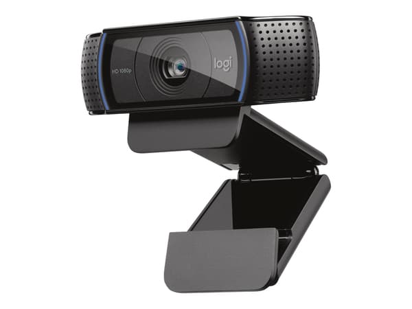 Logitech C920e Webbkamera, 30FPS 1080p