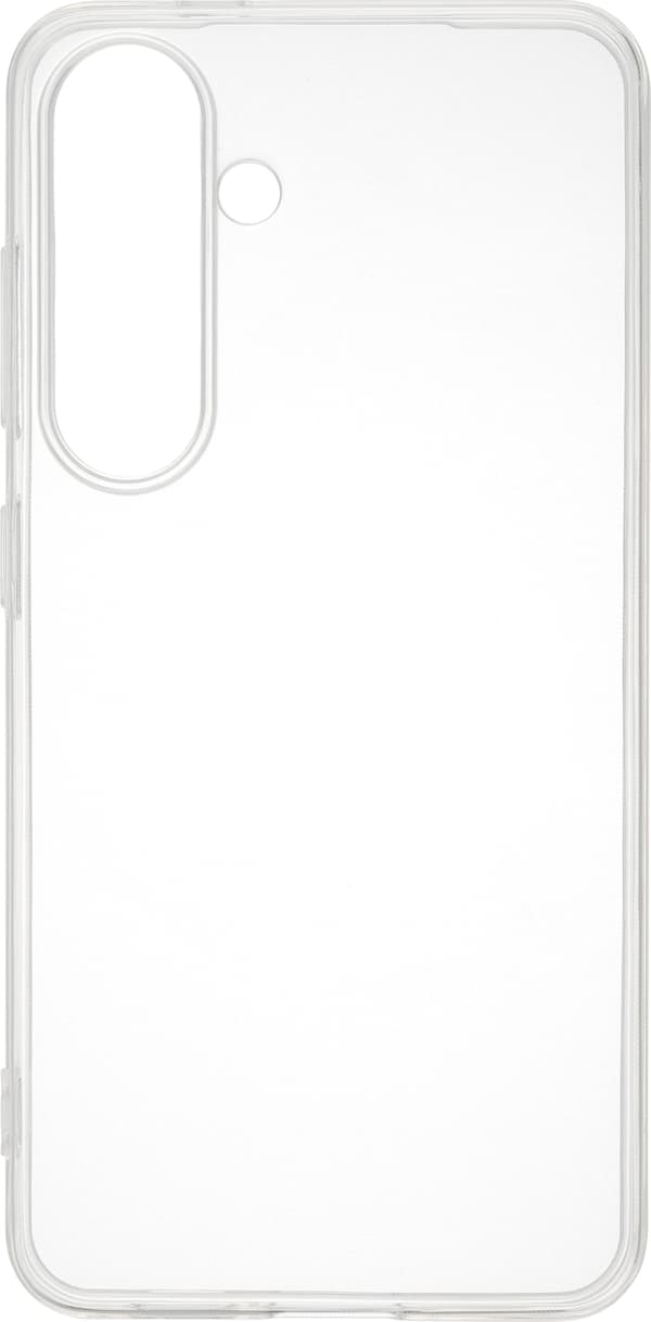 FoneKit silikonisuoja, Samsung Galaxy S24, läpinäkyvä