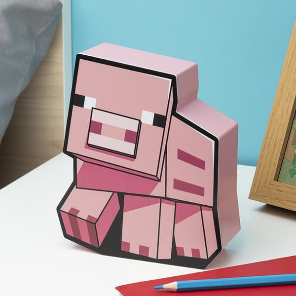 Paladone Minecraft - Lys til grisekasse