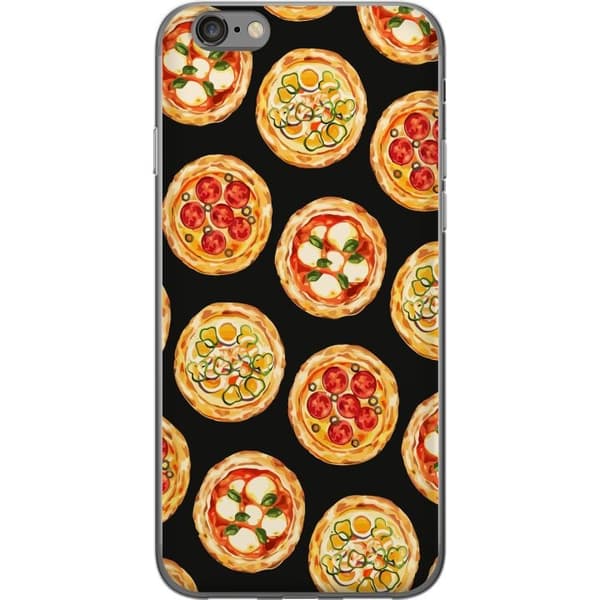 Mobildeksel til Apple iPhone 6s med Pizza motiv