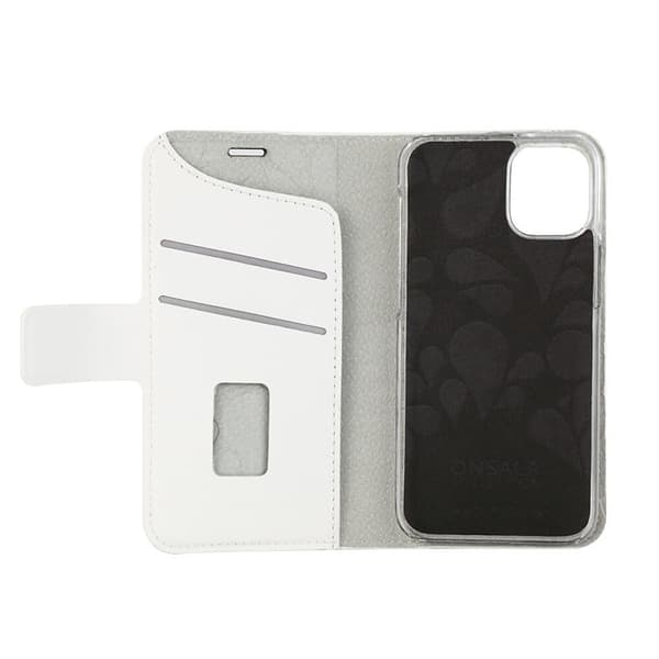 Onsala Lompakko iPhone 12 Mini Saffiano White
