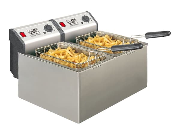 Fritel Profesjonell frityrgryte 16 liter rustfritt stål