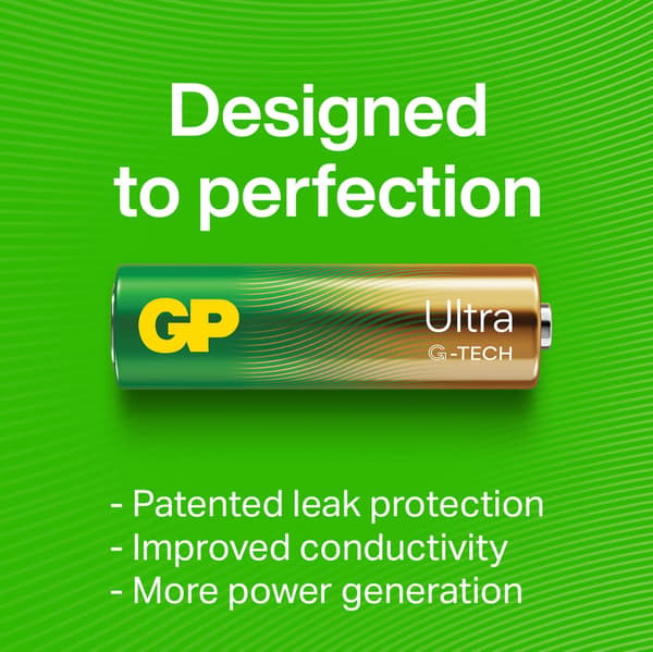 GP Batteri Ultra Alkaline C LR14 2-Pak