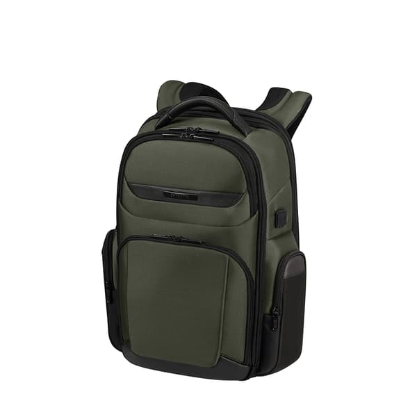 Samsonite Reppu PRO DLX6 15.6" 3VOL Laajennettava Vihreä