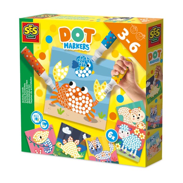 SES Creative Dot Markers - 3 Colours XXL - (S14602)