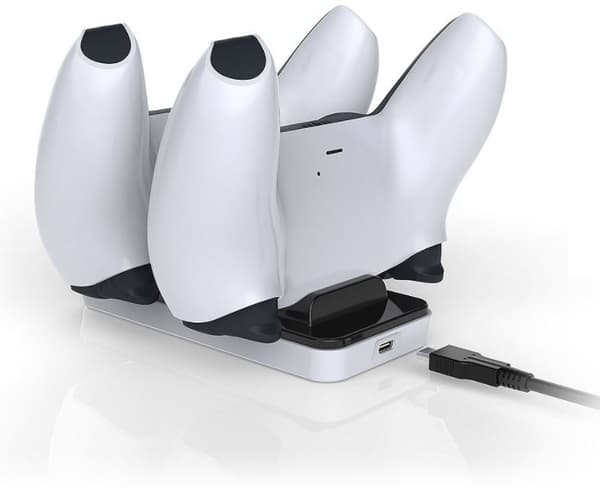 Dobe Dubbel Laddstation till 2st PS5 DualSense Kontroller