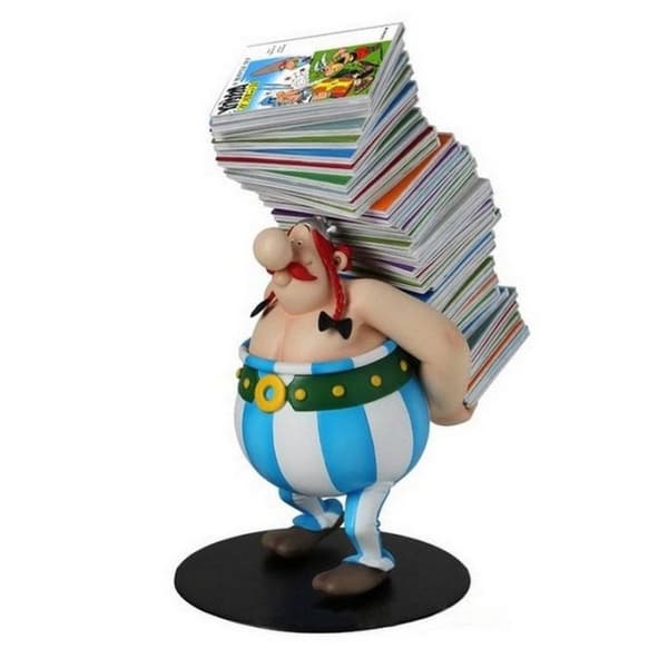 Plastoy OBELIX SAMLEFIGUR MED HAUG AV TEGNESERIER