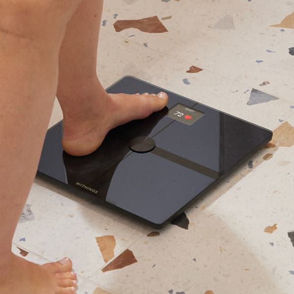 Withings Body Smart Black kropsanalysevægt med wifi-forbindelse
