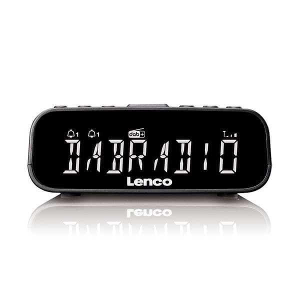 Lenco DAB-FM clockradio med Bluetooth®