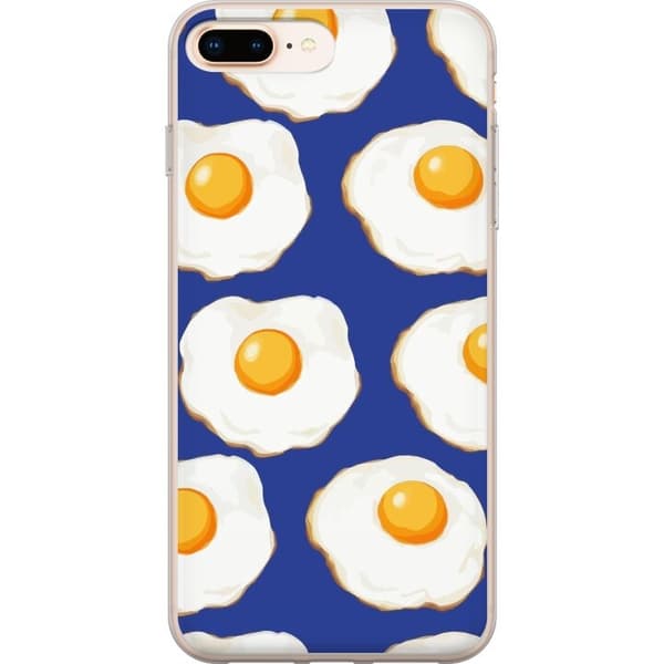 Mobildeksel til Apple iPhone 7 Plus med Stekte egg motiv