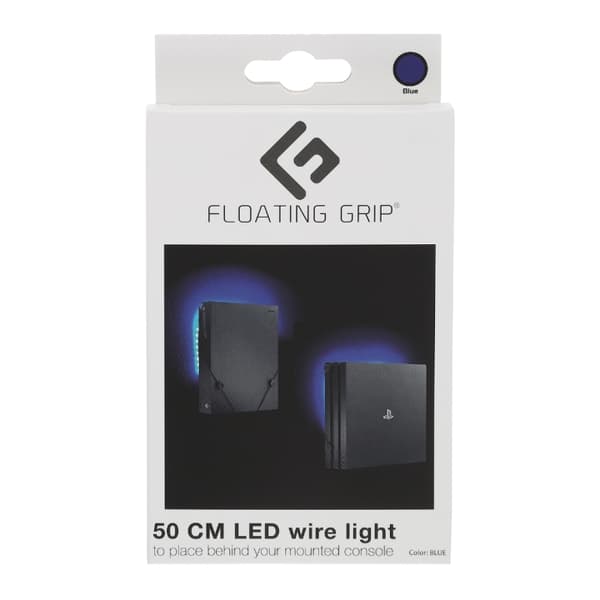 FLOATING GRIP Led-lampa med USB blå