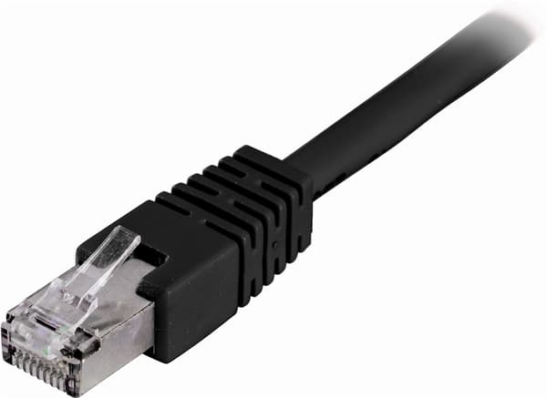 DELTACO F/UTP Cat6 patchkabel, LSZH (Low smoke zero halogen), 1,5m, so