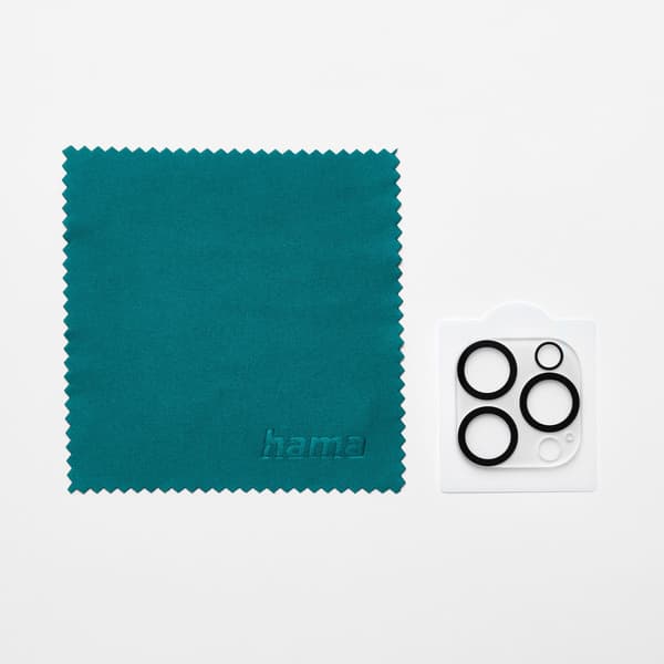 Hama Kameraskyddsglas iPhone 15 Pro/15 Pro Max