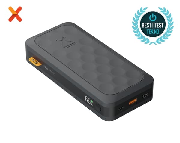 Xtorm Power Bank USB-C PD 67W 27.000mAh 2xUSB-C Sort