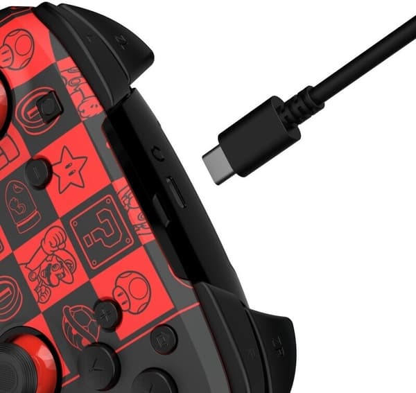 PDP Gaming Rematch Glow Wireless Controller -langaton peliohjain, Super Icon, Switch
