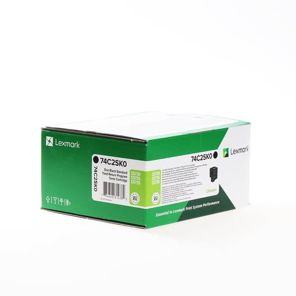 Lexmark Toner 74C2SK0 Musta Return