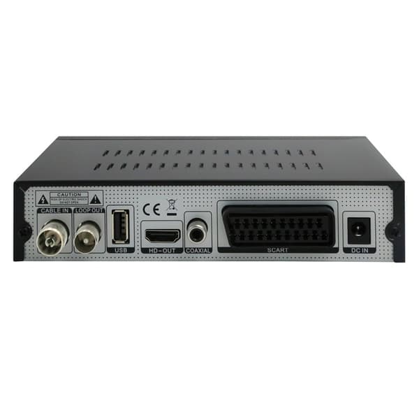 Denver DVB-C Kabel-TV-Box MPEG-4 HD