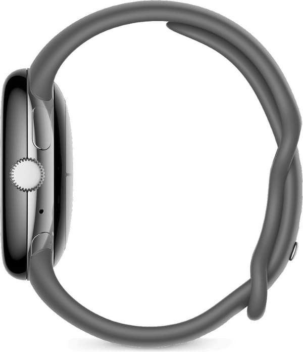 Google Pixel Watch WiFi smartklocka, polerat silver/kol