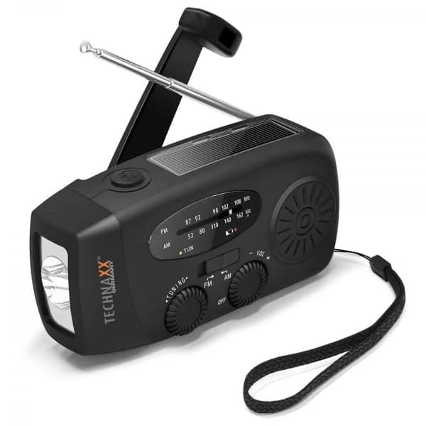 Technaxx Käsikahva- ja aurinkoradio - TX-238