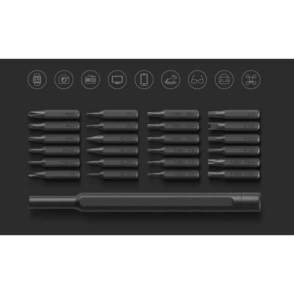Xiaomi Mi Precision BHR4680GL Skruvmejsel Bitset