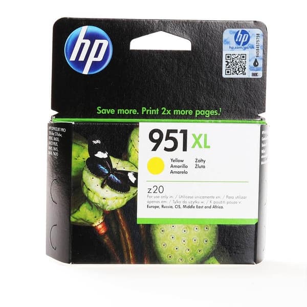 HP Blæk CN048AE 951XL Gul