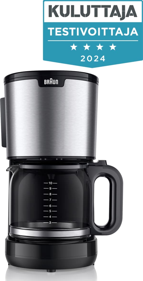 Braun KF1500BK PurShine kaffetrakter
