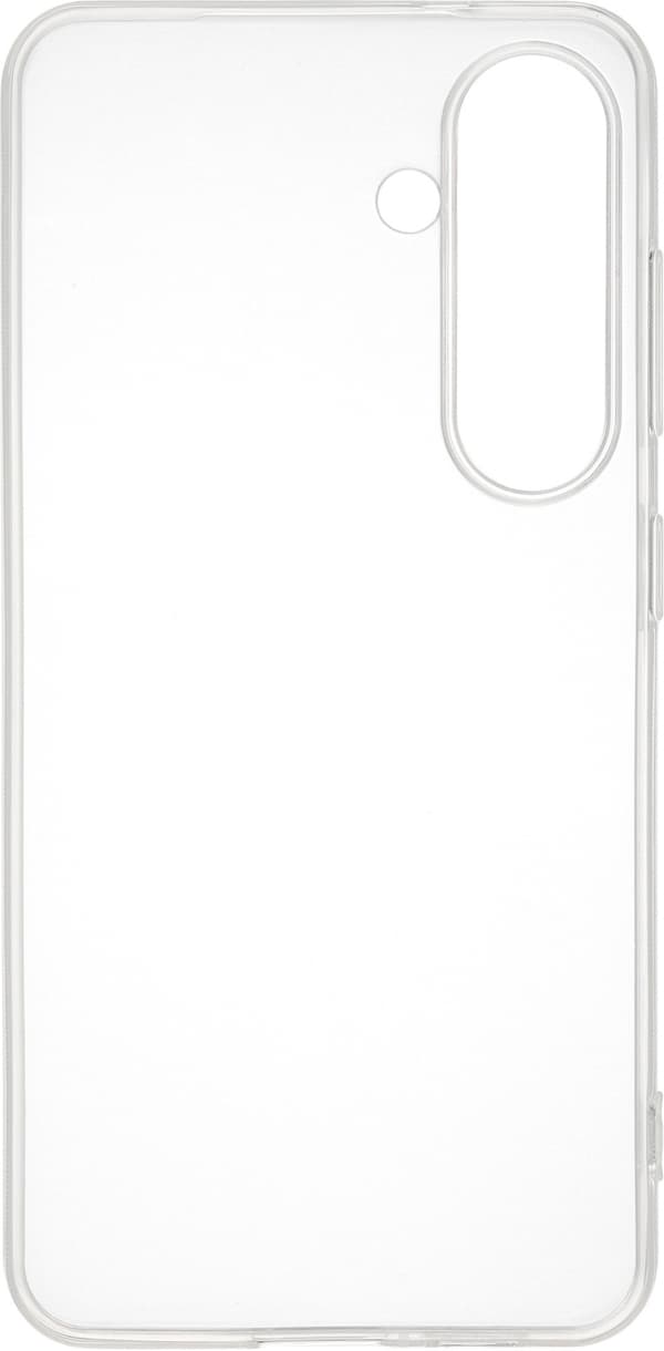 FoneKit silikonisuoja, Samsung Galaxy S24, läpinäkyvä