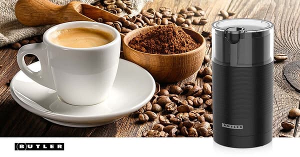 Butler Kaffekværn | 150W | 70g | Sort