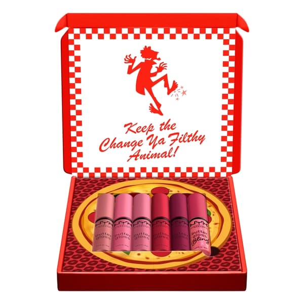 NYX Professional Makeup Butter Gloss Pizza Box Makeup Presentask