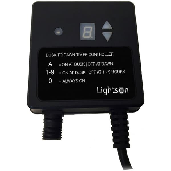 LightsOn Lyssensor/timer maks 150W IP44