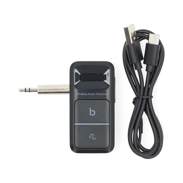 Nedis Bluetooth® Receiver | Audio / video / data connections output: USB-C™ Female / 1x 3.5 mm Audio Out | AAC / SBC | Automatic power off function |