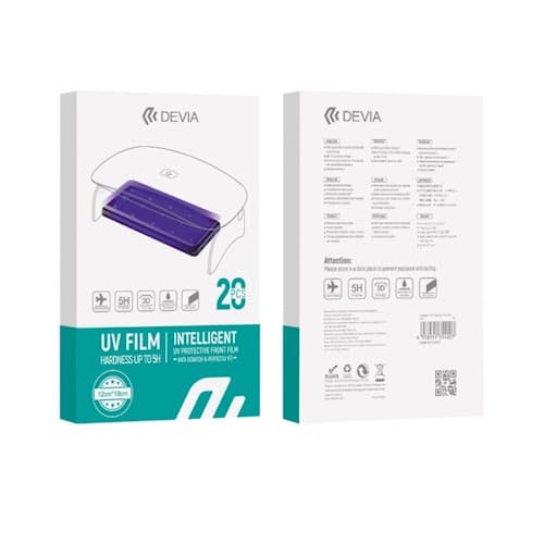 Devia Smartphone UV-folieset, 20st 5H