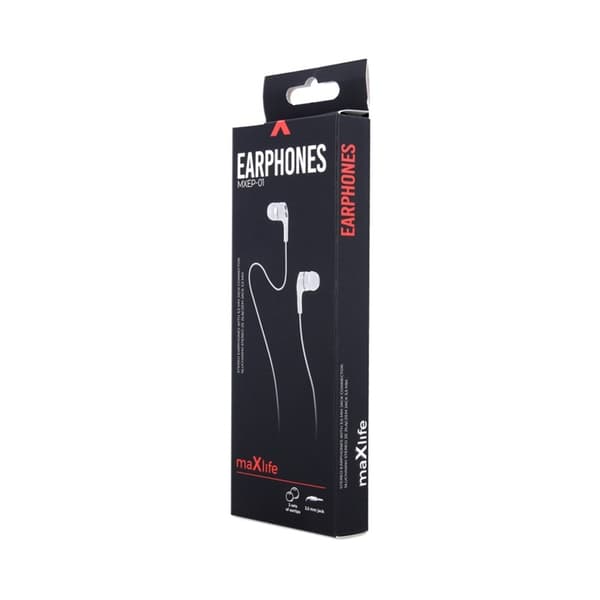 Maxlife MXEP-01 - In-Ear-hodetelefoner, hvit