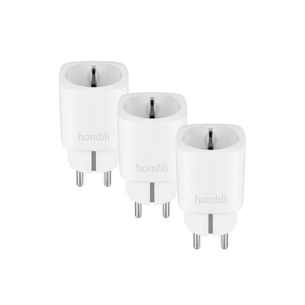 Hombli EU Smart Plug Promo Pak 2+1 Hvit
