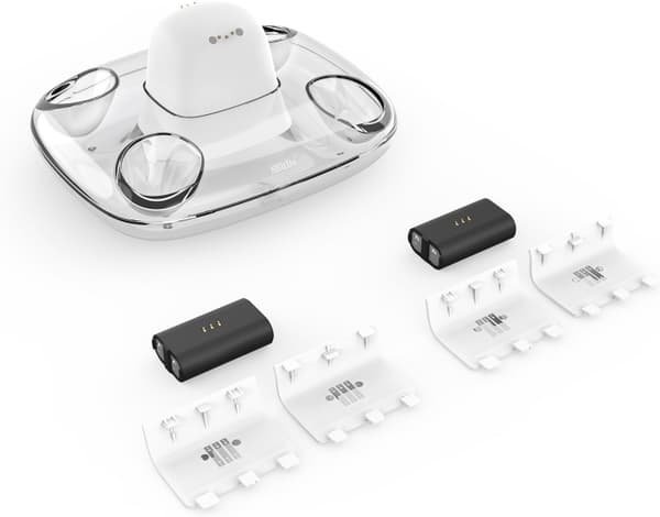 8BitDo Dual Charging Dock, vit, Xbox