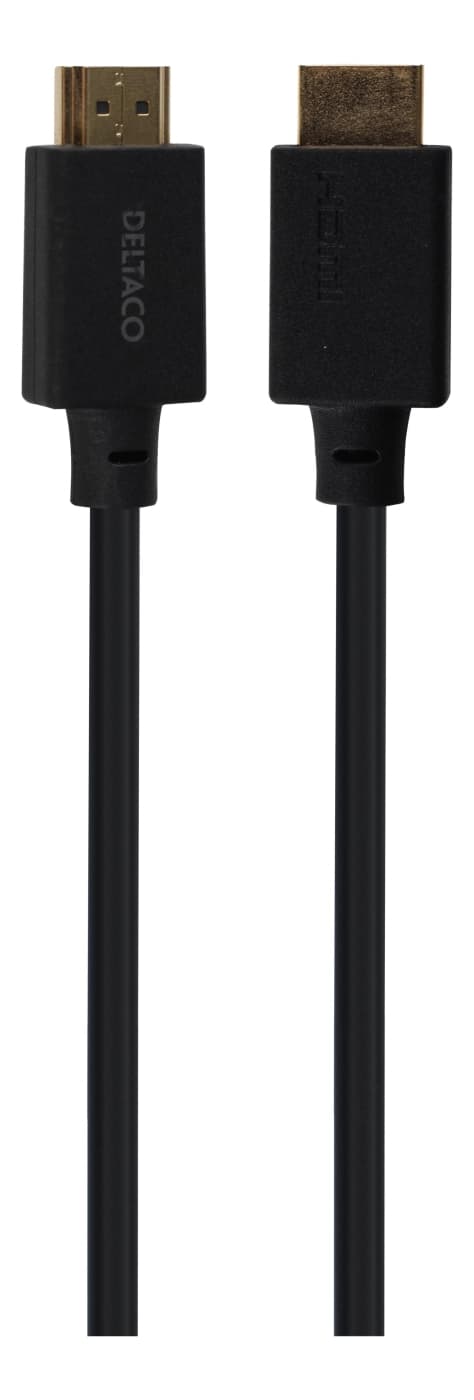 DELTACO ULTRA High Speed HDMI-cable, 48Gbps, 2m, black