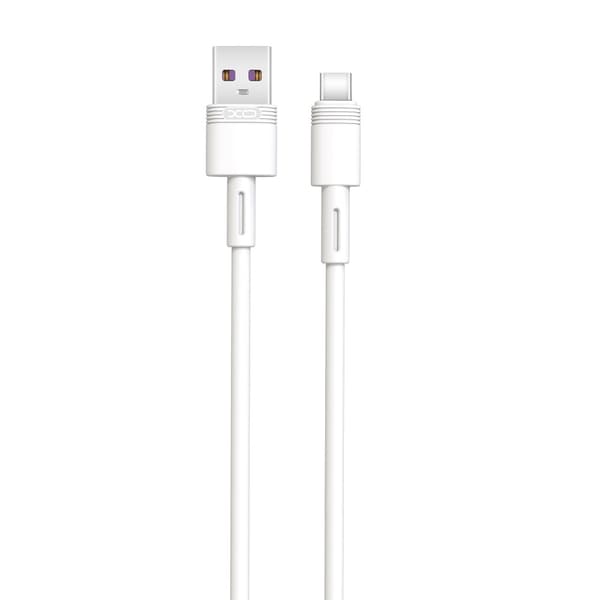 Xo kabel NB-Q166 USB - USB-C 1,0 m 5A hvit